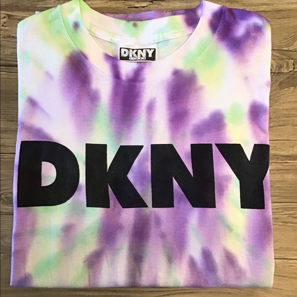 Dkny Other - Vintage Tye-Dye DKNY Logo Tshirt